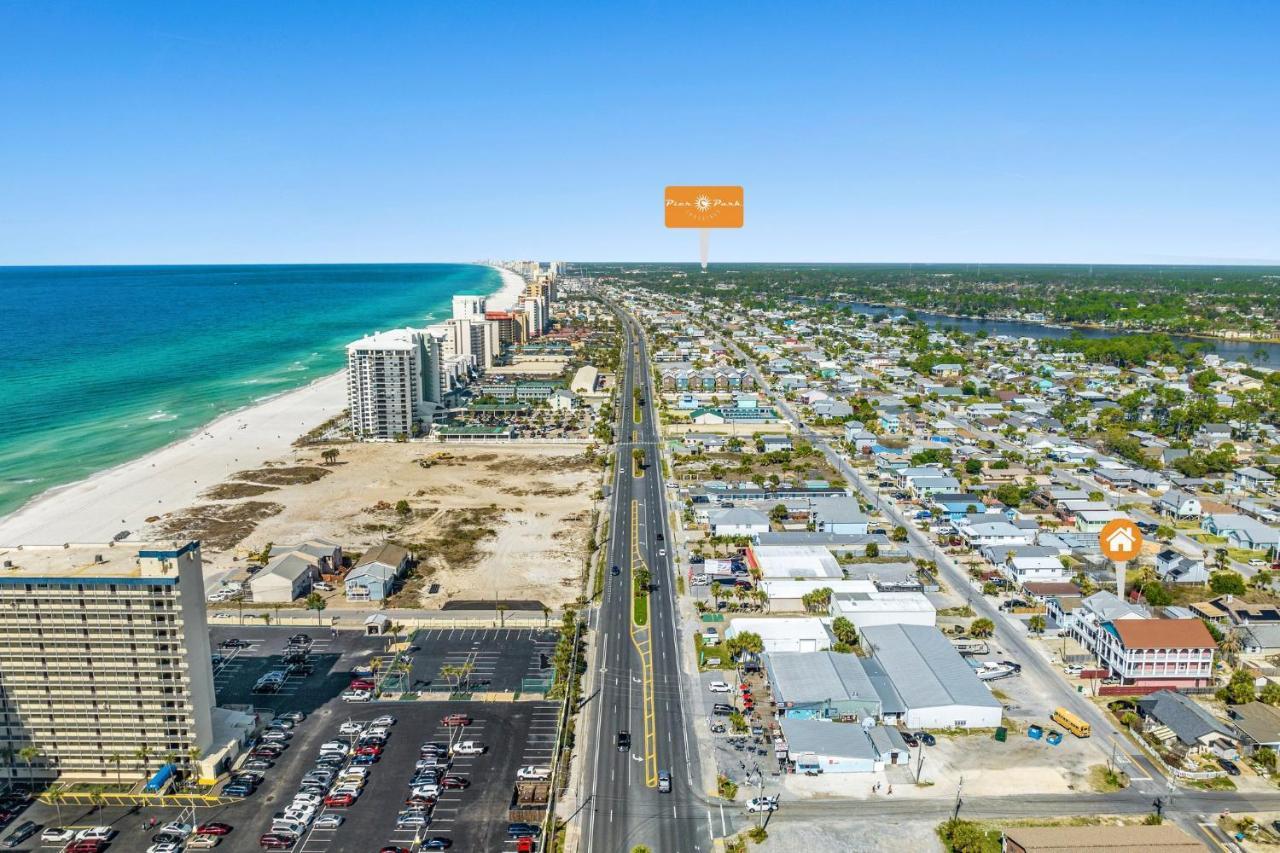 Villa Teal Waters Gulf View With Private Pool Panama City Beach Esterno foto